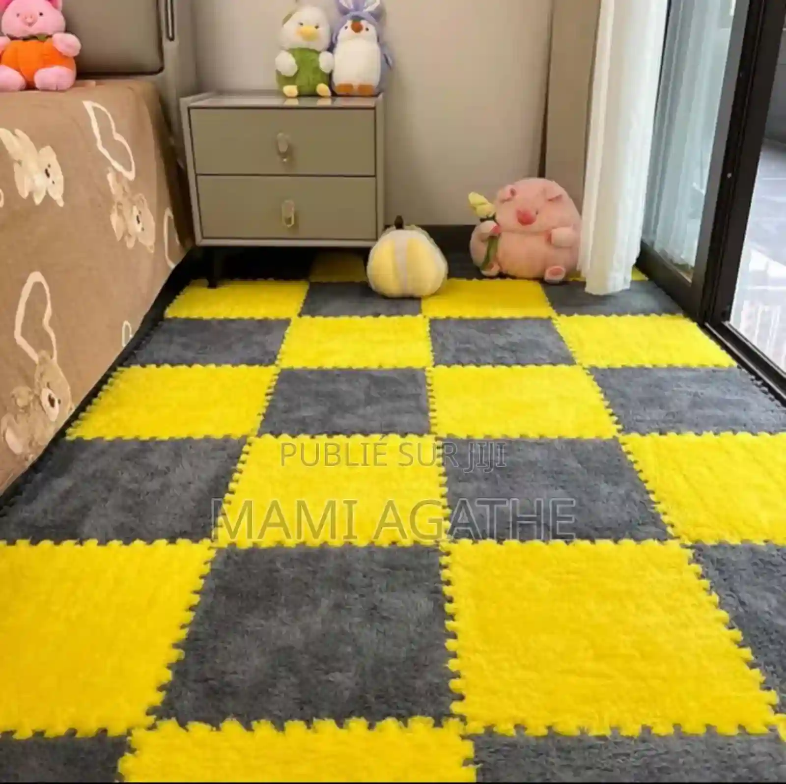 Tapis Moquette Puzzle - Vue 1