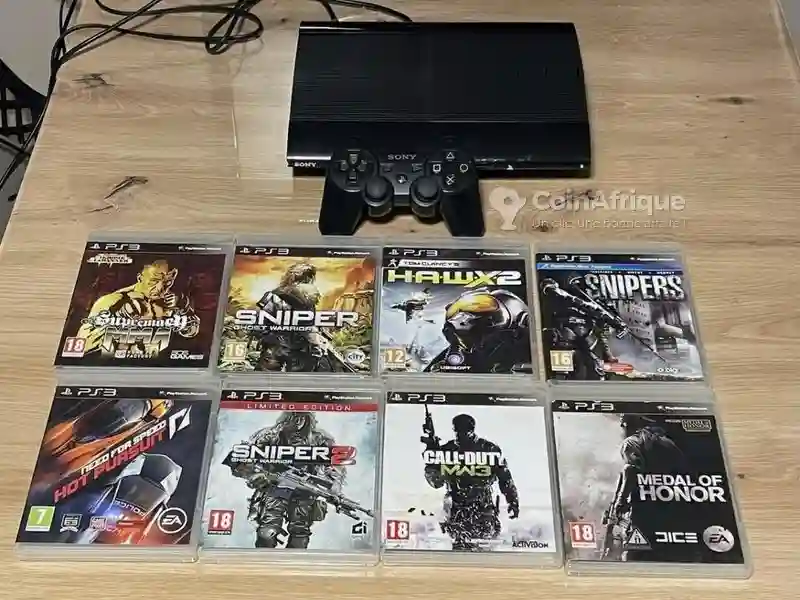 Playstation 3 Slim - Vue 1