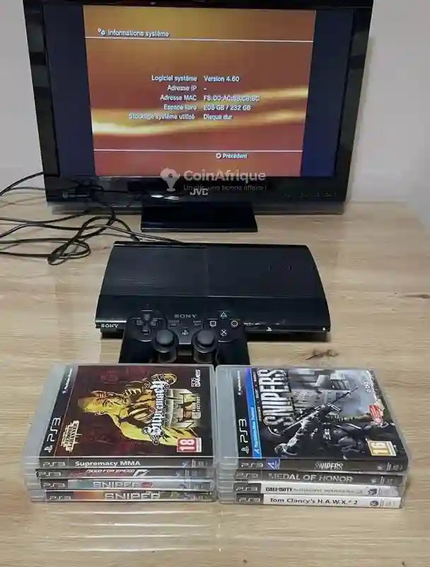 Playstation 3 Slim - Vue 2
