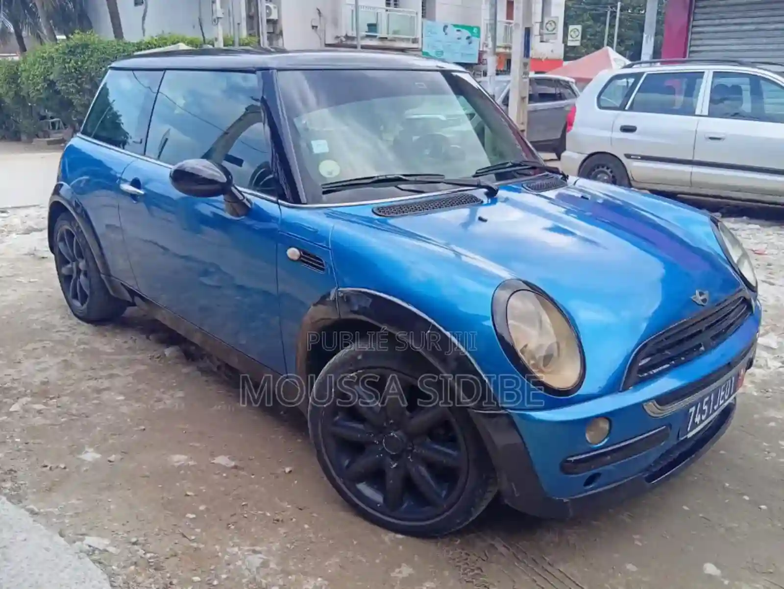 Mini Cooper 2006 Bleu - Vue 4