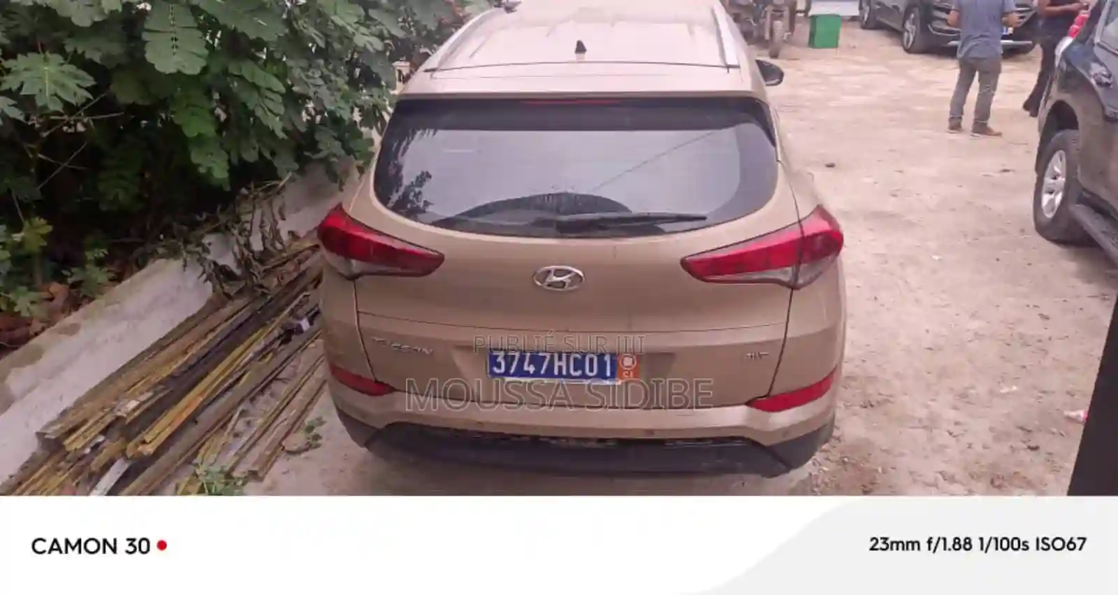 Hyundai Tucson SE AWD 2016 Beige - Vue 4
