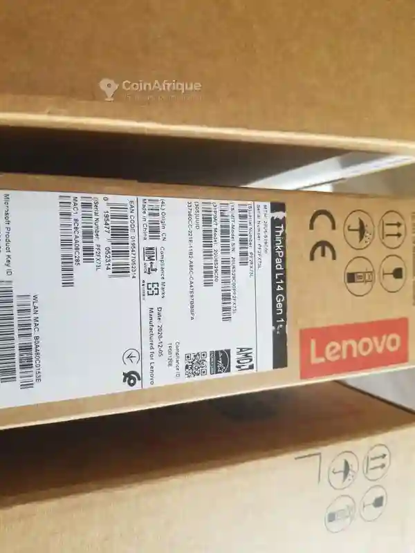 Pc Lenovo Thinkpad l14 Ryzen 3 pro Neuf Scellé - Vue 2