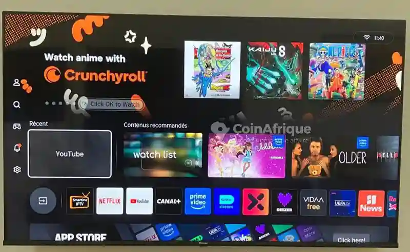 Smart TV Hisense 50&quot - Vue 1