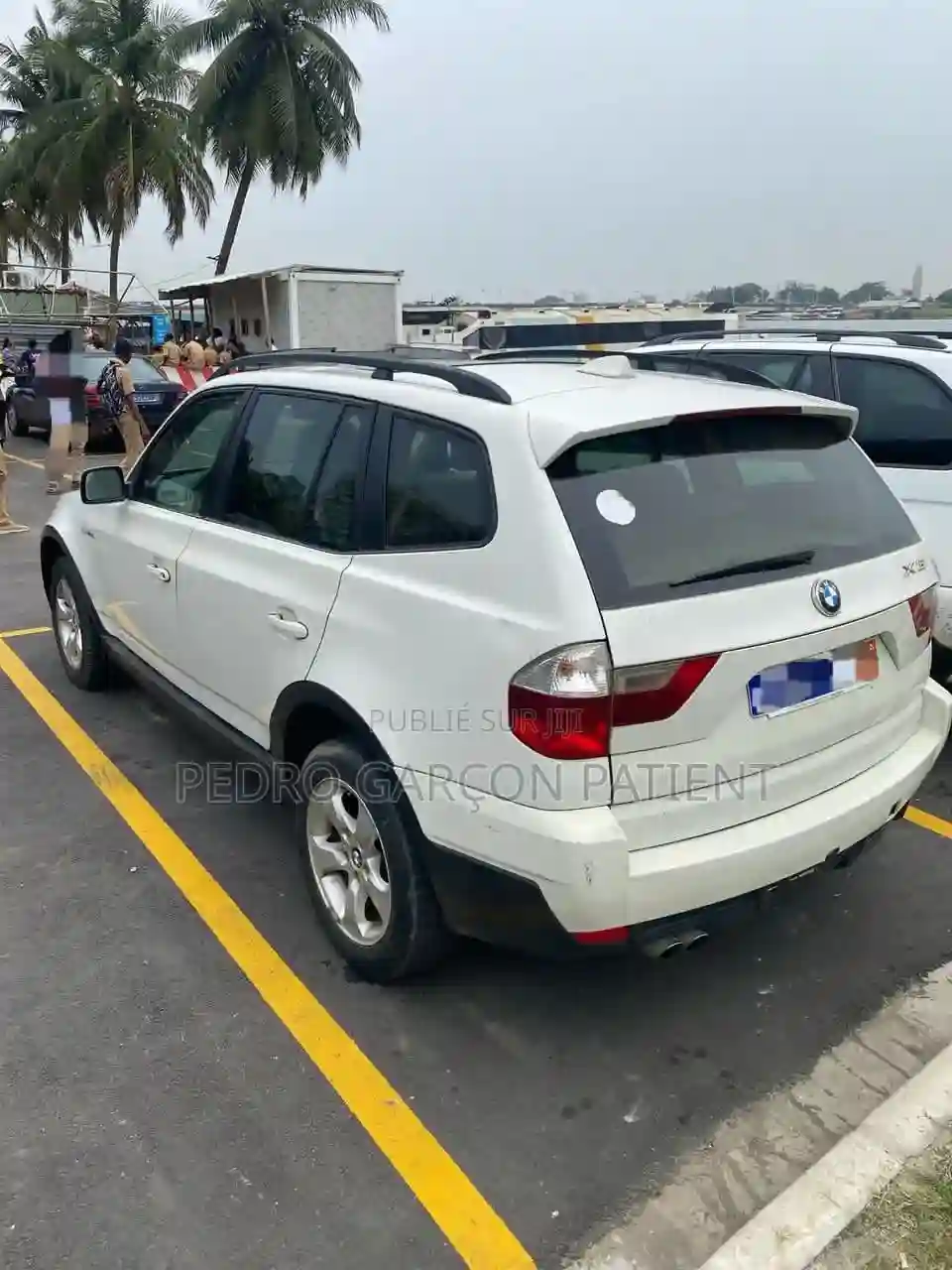BMW X3 2008 Blanc - Vue 1