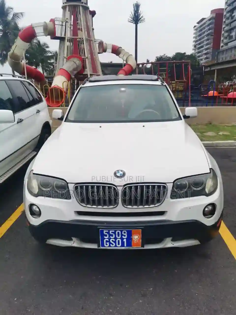 BMW X3 2008 Blanc - Vue 4