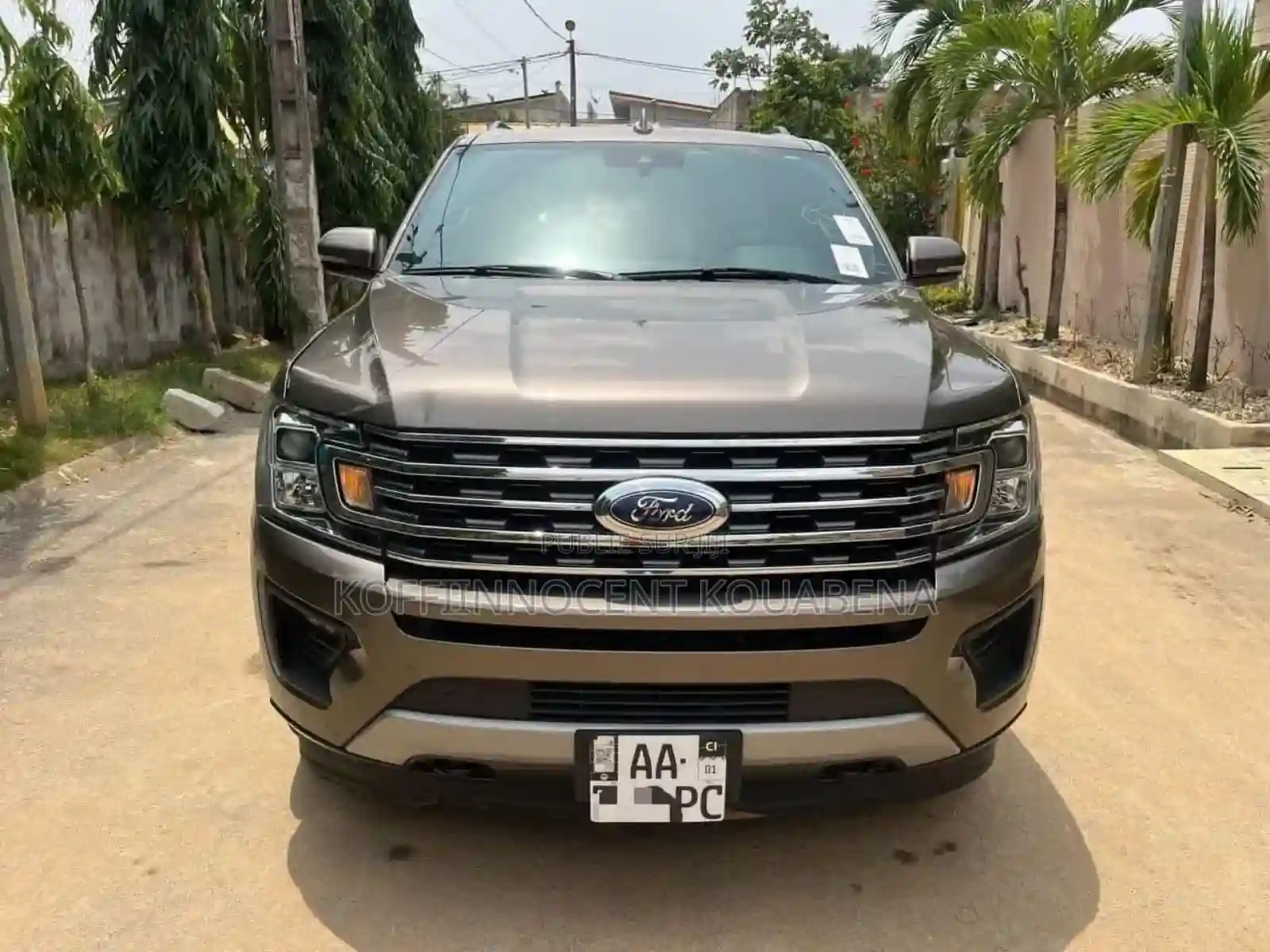 Ford Expedition XLT 4x4 2019 Beige - Vue 3