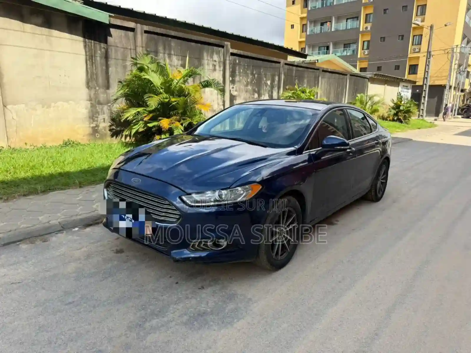 Ford Fusion 2016 Blue - Vue 2
