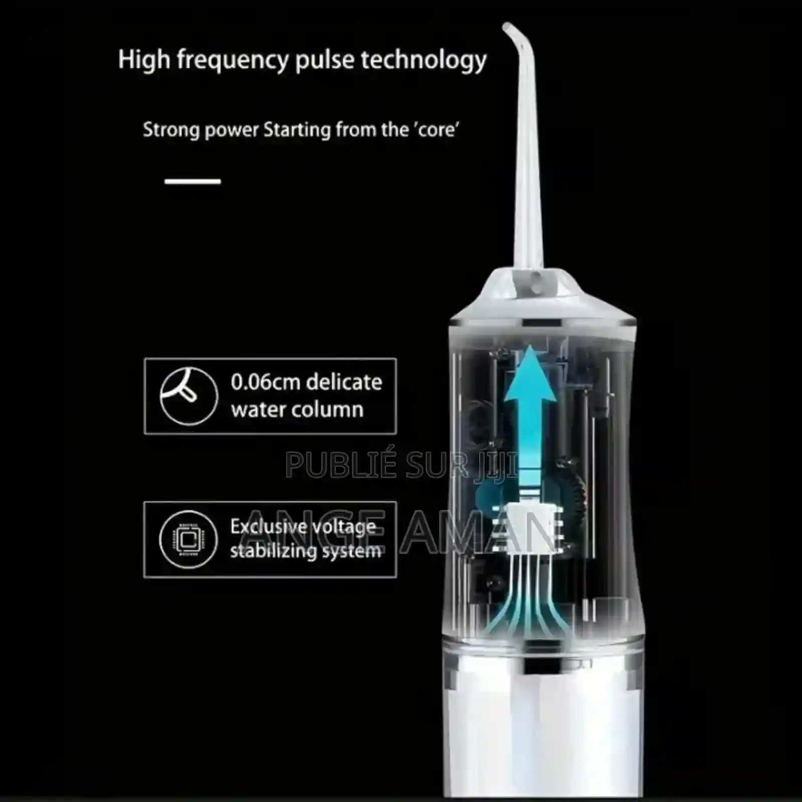 Jet Dentaire Rechargeable Pour Nettoyage En Profondeur - Vue 4