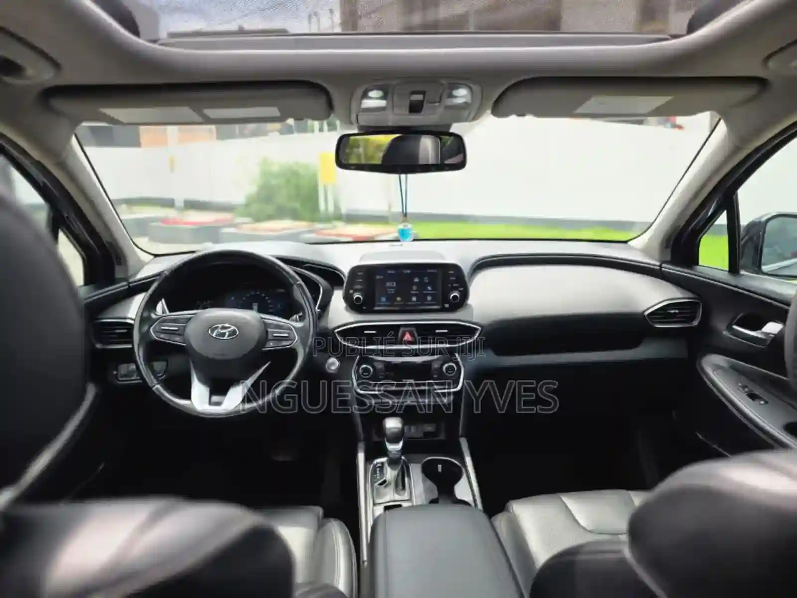 Hyundai Santa Fe 2020 Blue - Vue 3