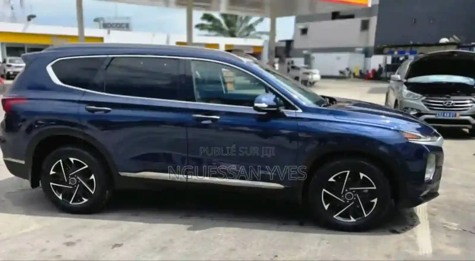 Hyundai Santa Fe 2020 Blue - Vue 5