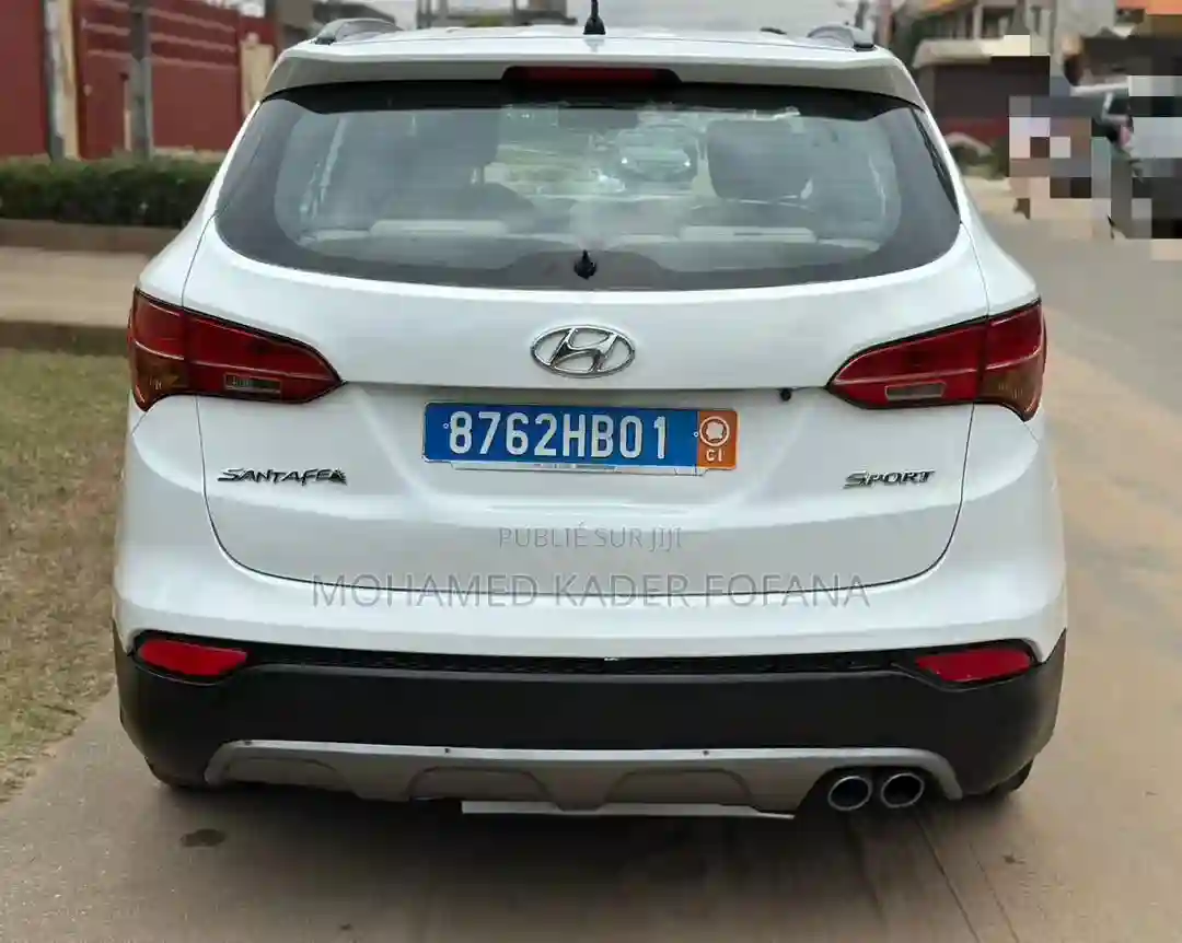Hyundai Santa Fe Limited FWD 2016 Blanc - Vue 3