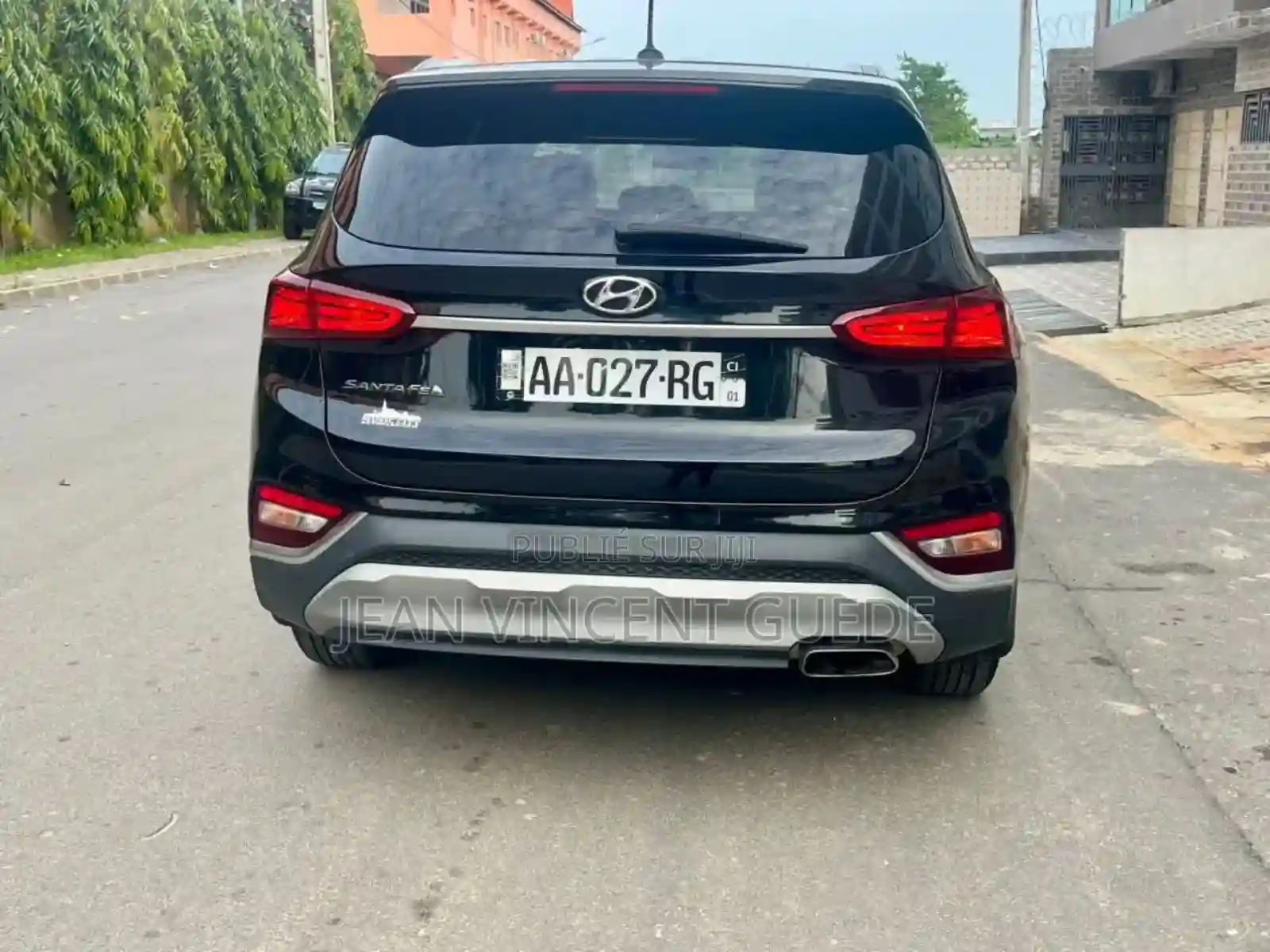 Hyundai Santa Fe SEL 2021 Black - Vue 1