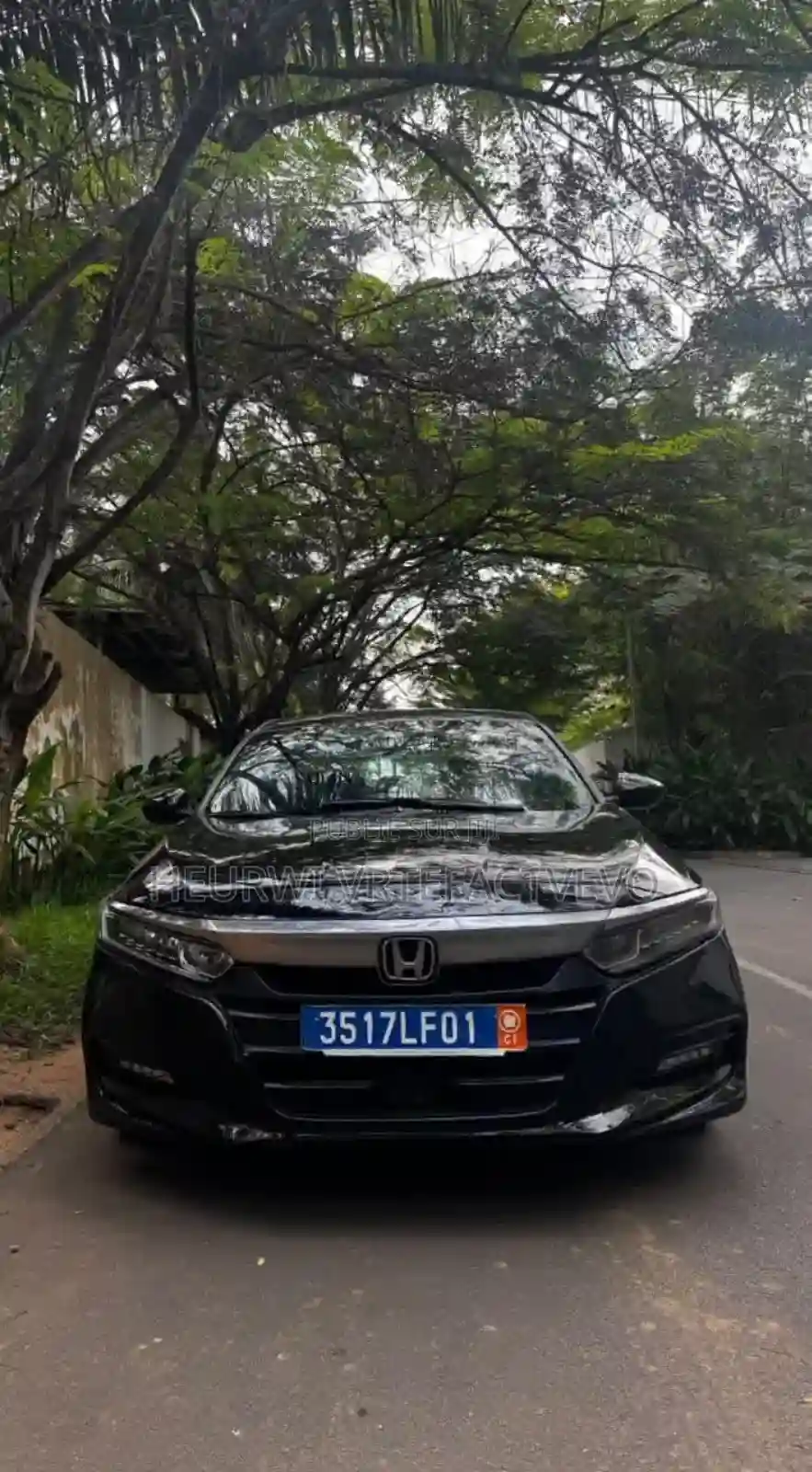 Honda Accord LX 15T 2020 Noir - Vue 1