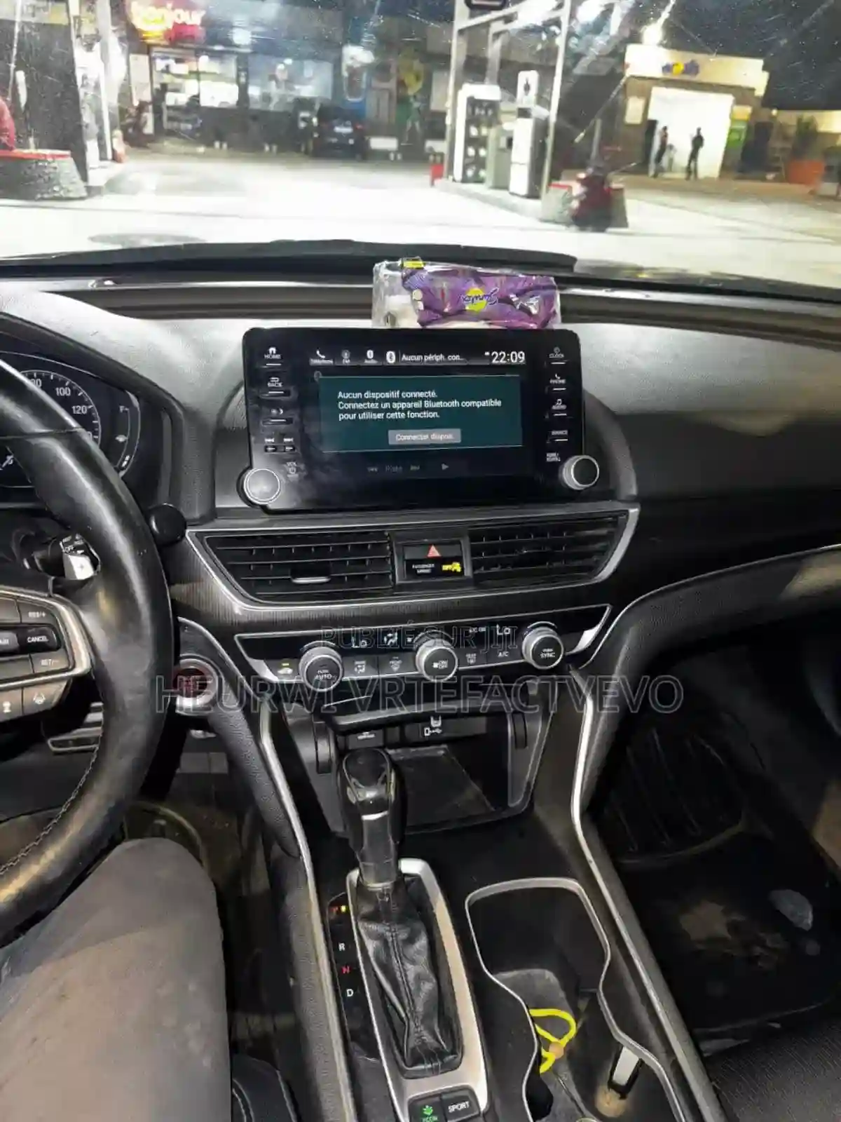 Honda Accord LX 15T 2020 Noir - Vue 6