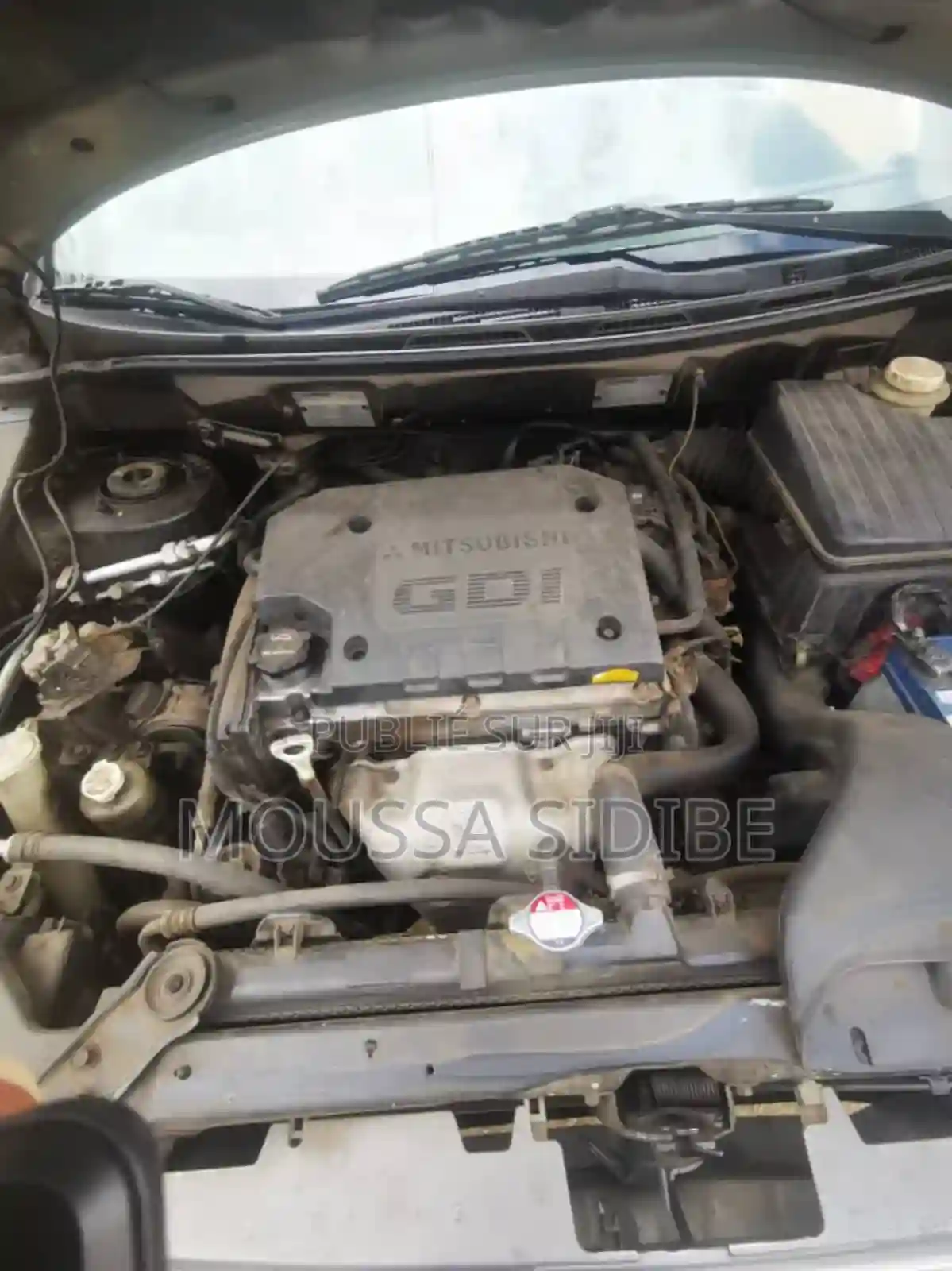 Mitsubishi Spacestar 2007 Marron - Vue 2