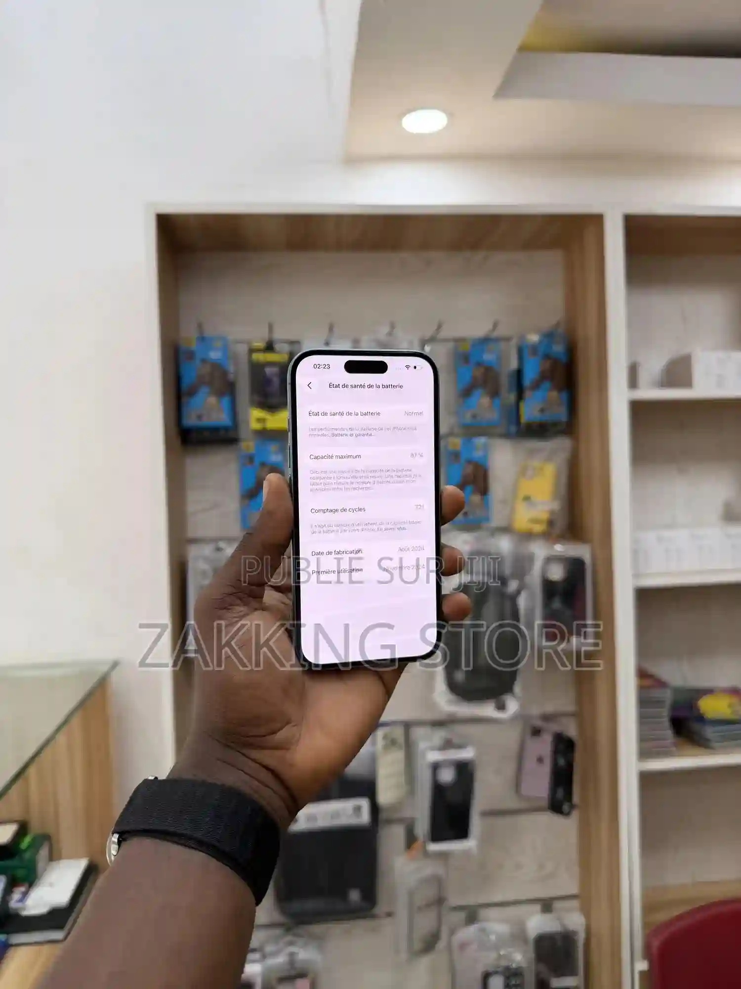 Apple Iphone 16 128 GB Vert - Vue 1