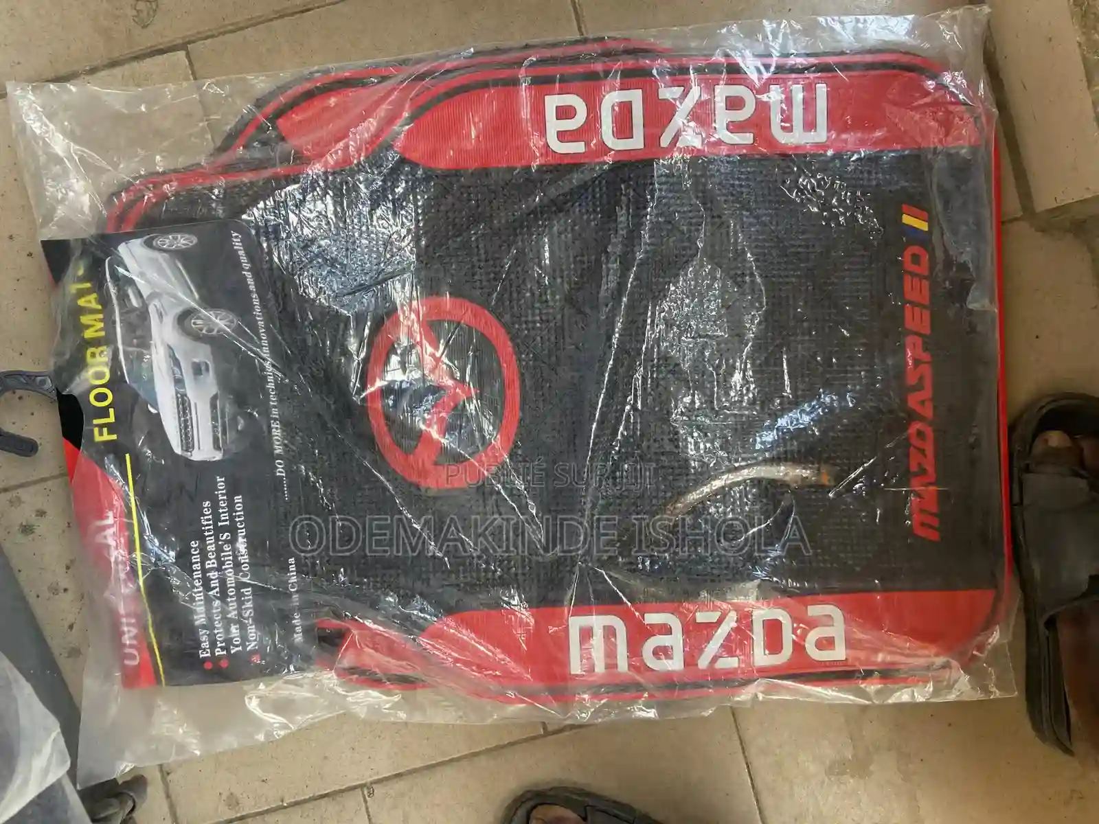 Tapis De Sol Pour Voiture Avec Logo - Vue 1