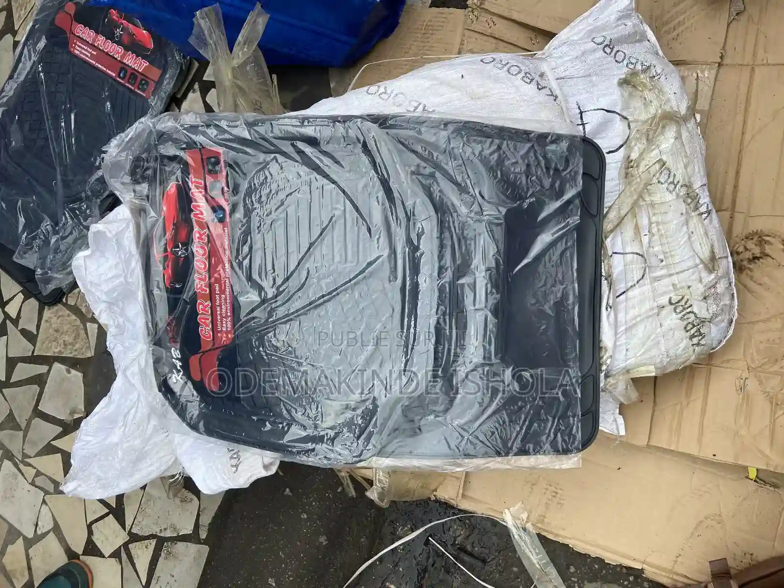 Tapis De Sol Pour Voiture Avec Logo - Vue 2