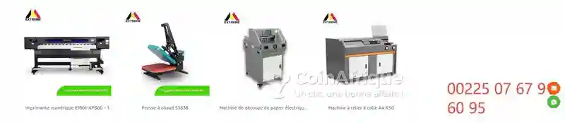 Machine Grand Format - Vue 1