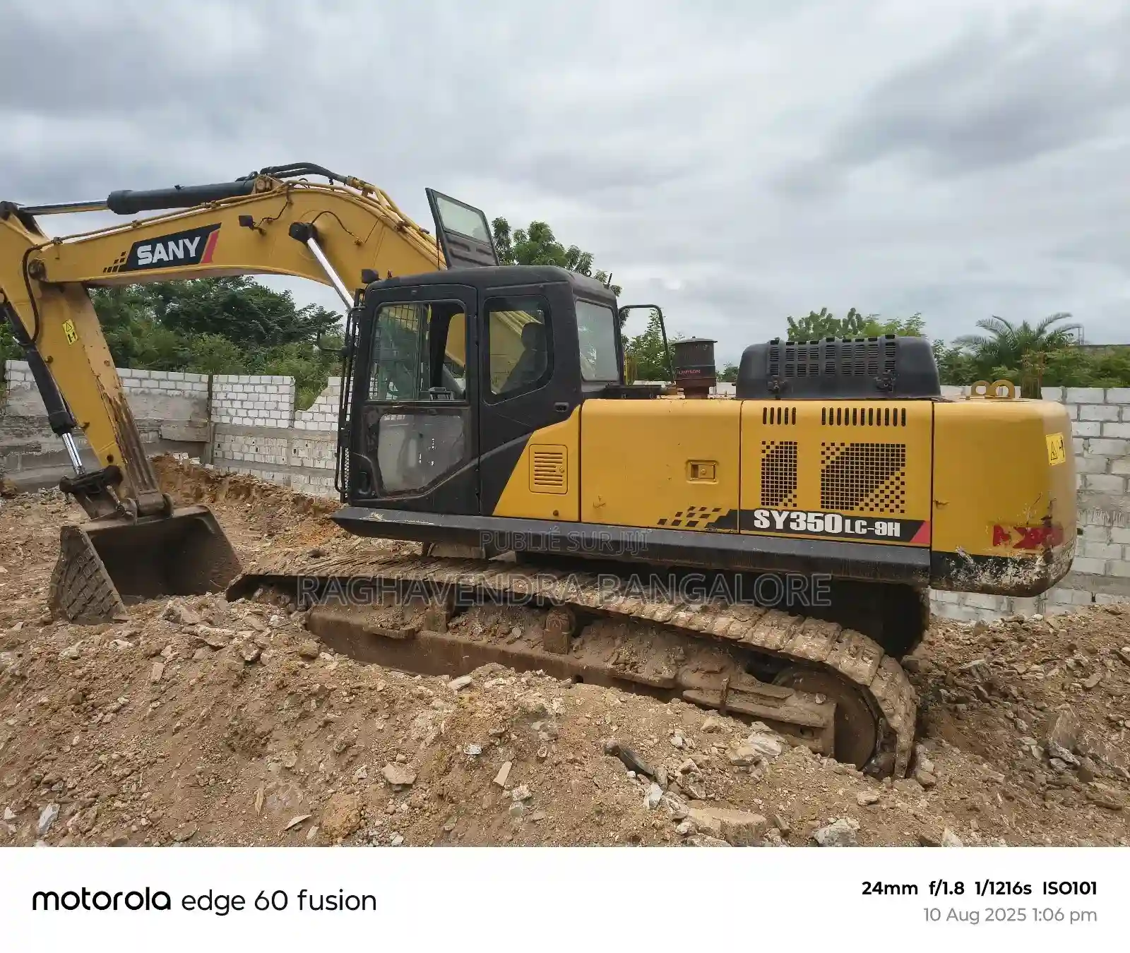 Sany 350 Pelle - Vue 2