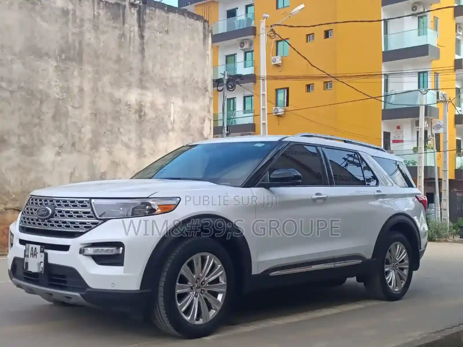 Ford Explorer 2021 Blanc - Vue 2