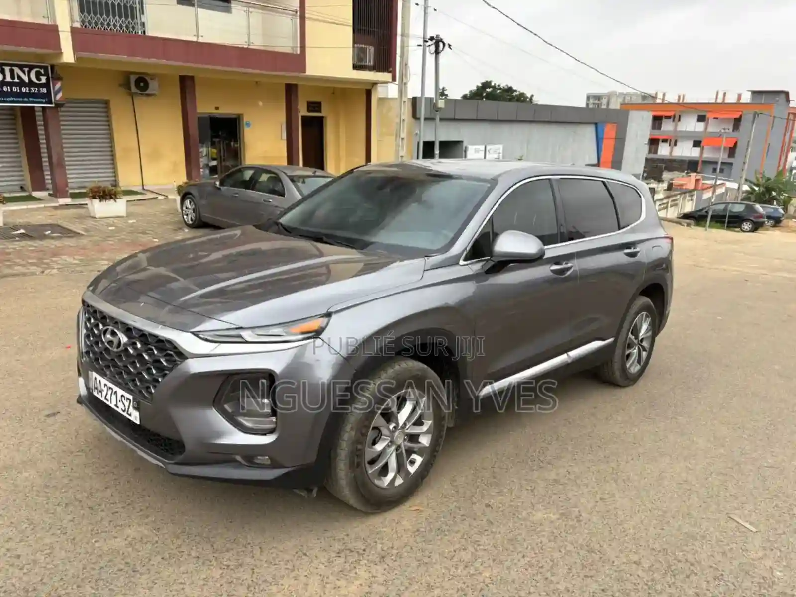 Hyundai Santa Fe 2020 Gris - Vue 6