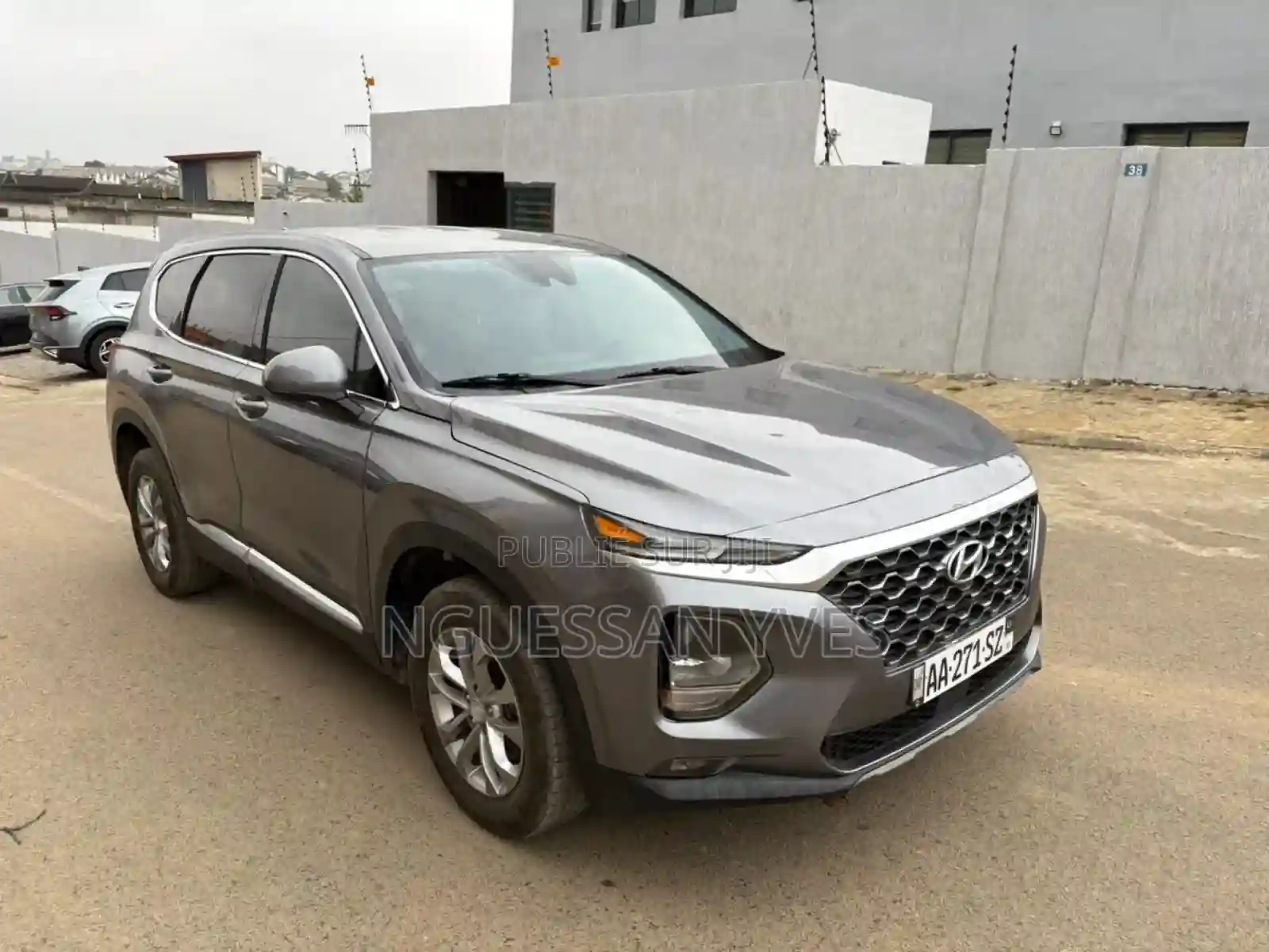 Hyundai Santa Fe 2020 Gris - Vue 7