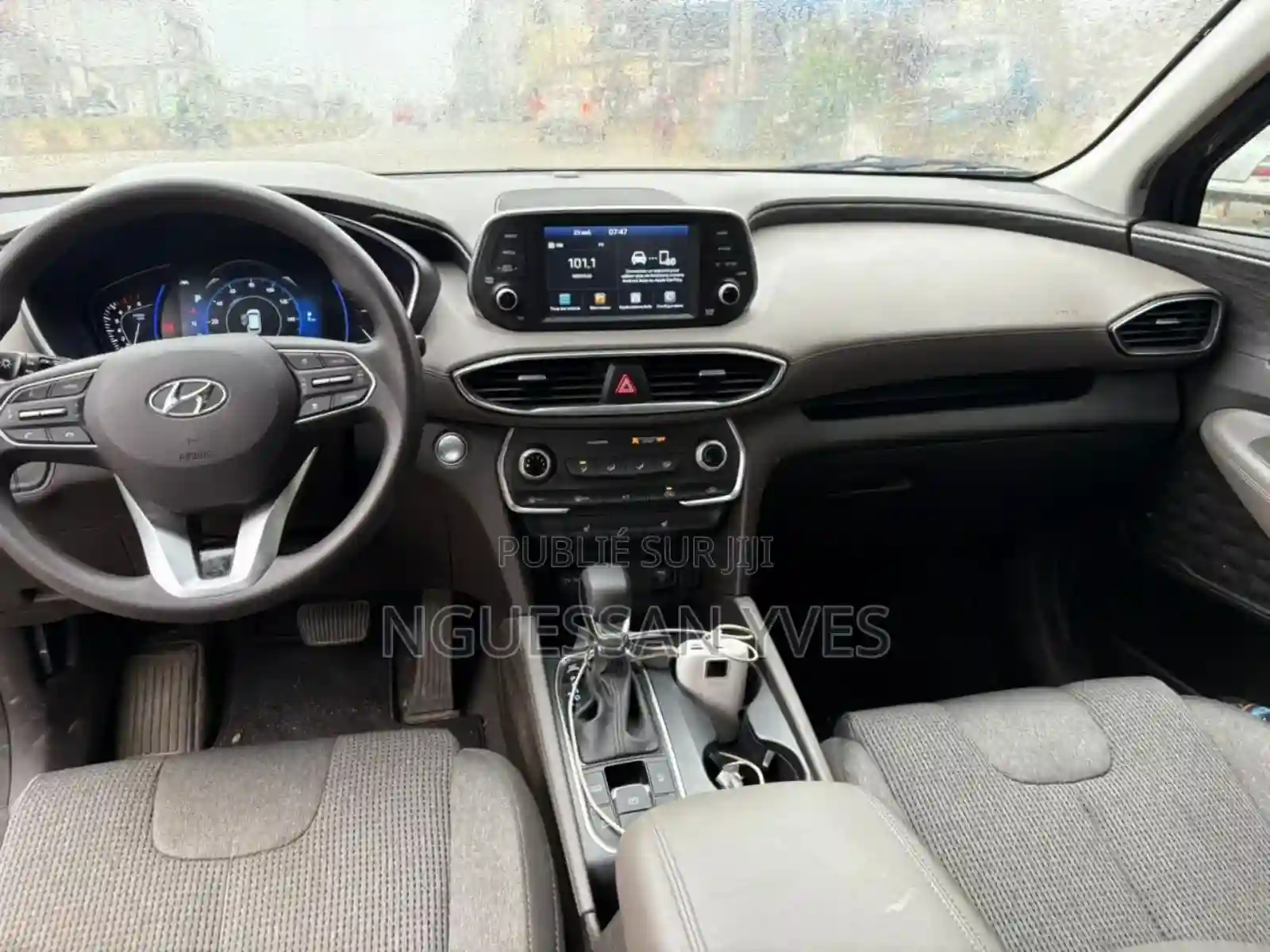 Hyundai Santa Fe 2020 Gris - Vue 8