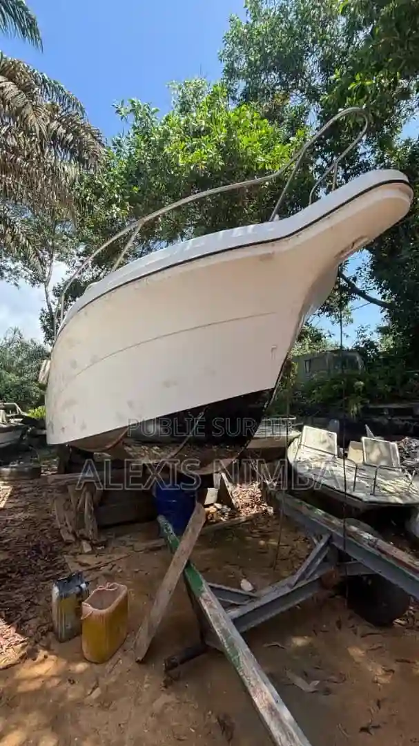 Bateau Avec Cabine 2x 250chv Yamaha À Rénover - Vue 14