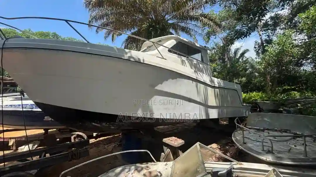 Bateau Avec Cabine 2x 250chv Yamaha À Rénover - Vue 8