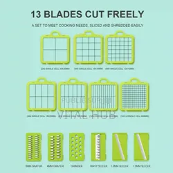 Hachoir À Fruits Et Légumes 22 Pièces