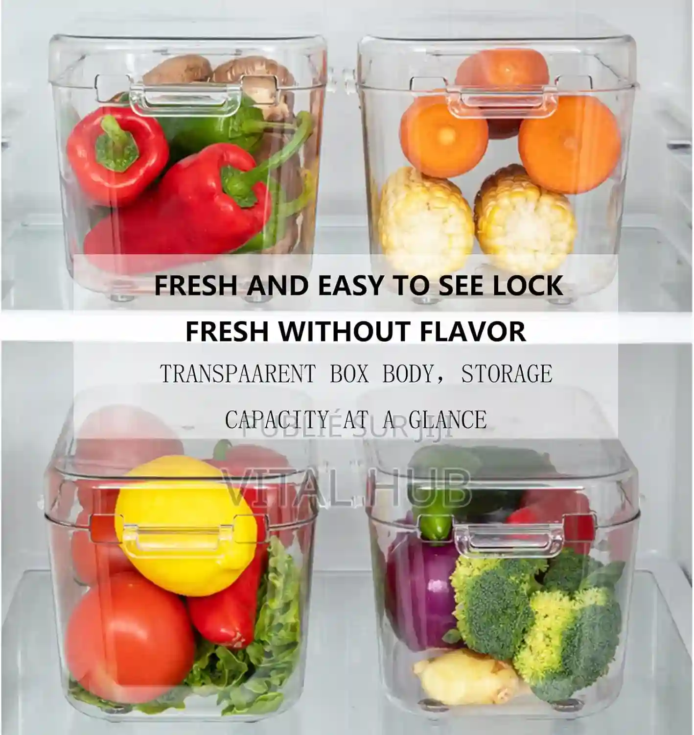 Hachoir À Fruits Et Légumes 22 Pièces - Vue 2