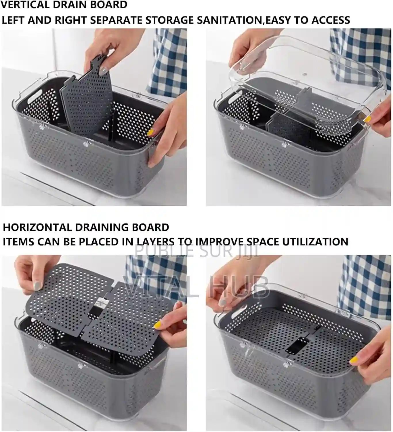 Hachoir À Fruits Et Légumes 22 Pièces - Vue 4