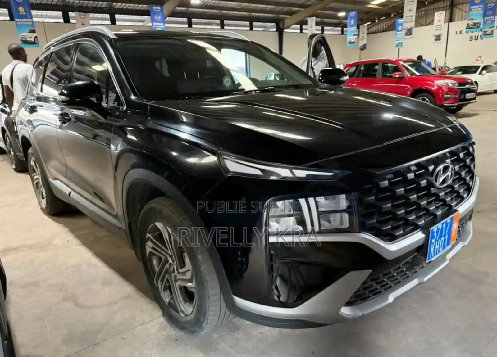 Hyundai Santa Fe SE 2021 Black - Vue 1