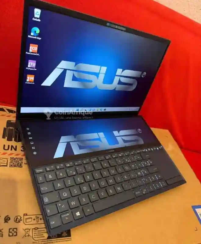 PC Asus Zenbook duo Core i5 10th gen 16 go ram 512go ssd - Vue 1