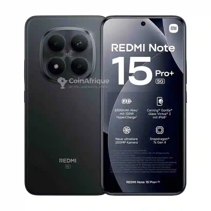 Xiaomi Redmi Note 15 pro Plus 5G - 256gb - Vue 1