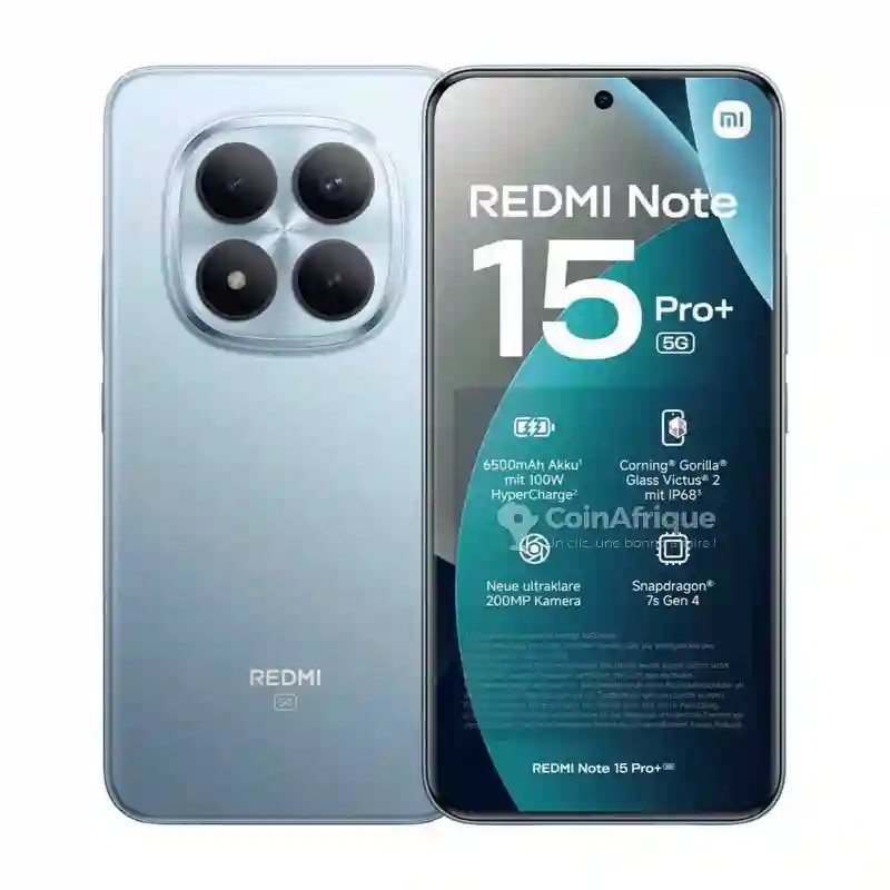 Xiaomi Redmi Note 15 pro Plus 5G - 256gb - Vue 3