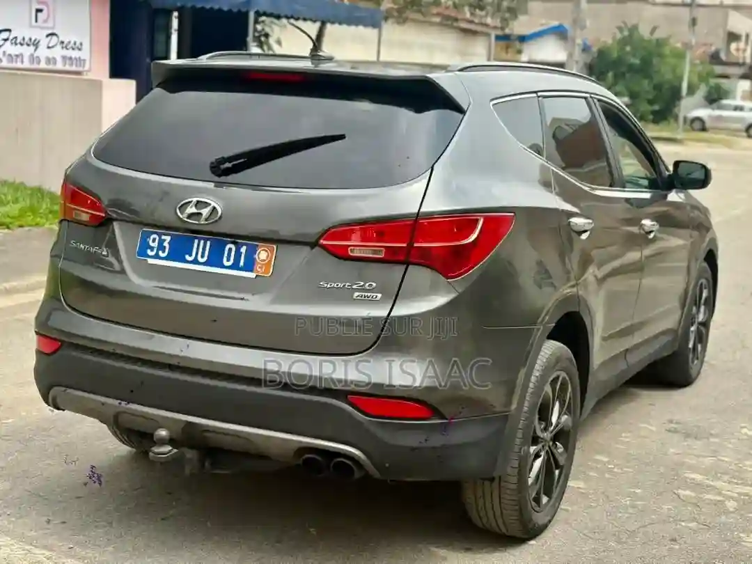 Hyundai Santa Fe Limited AWD 2016 Gris - Vue 3