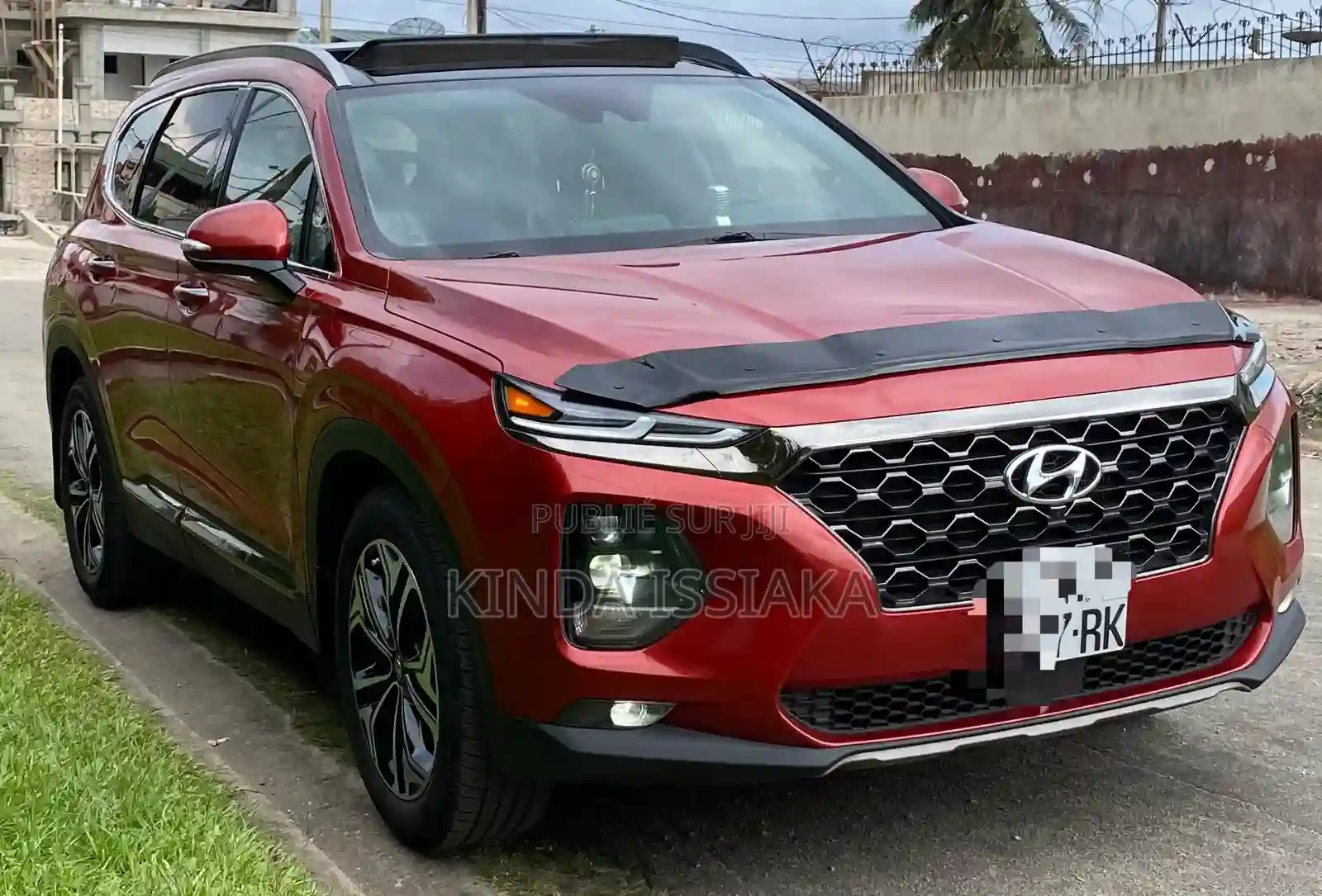 Hyundai Santa Fe 2020 Rouge - Vue 4