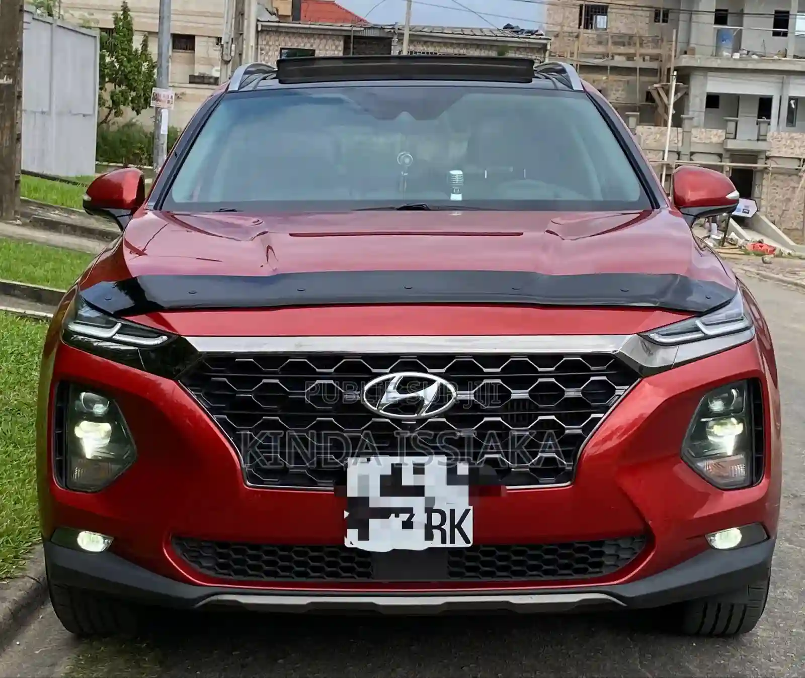 Hyundai Santa Fe 2020 Rouge - Vue 8