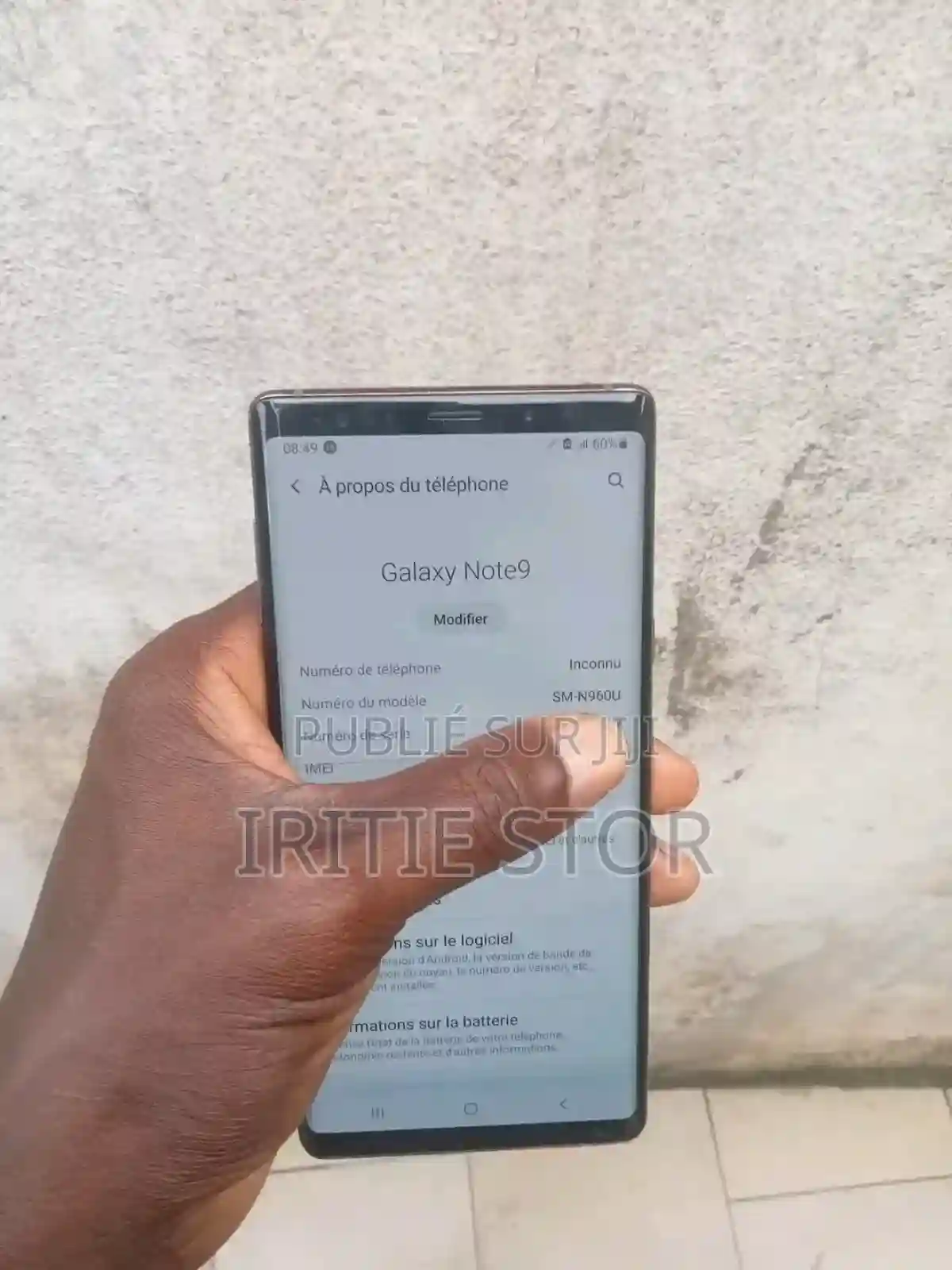 Samsung Galaxy Note 9 128 GB - Vue 1