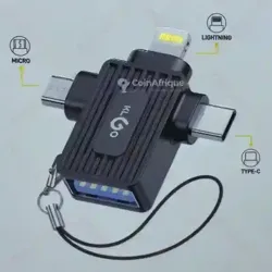 Adaptateur OTG USB t Micro-usb USB Type-c et Lightning
