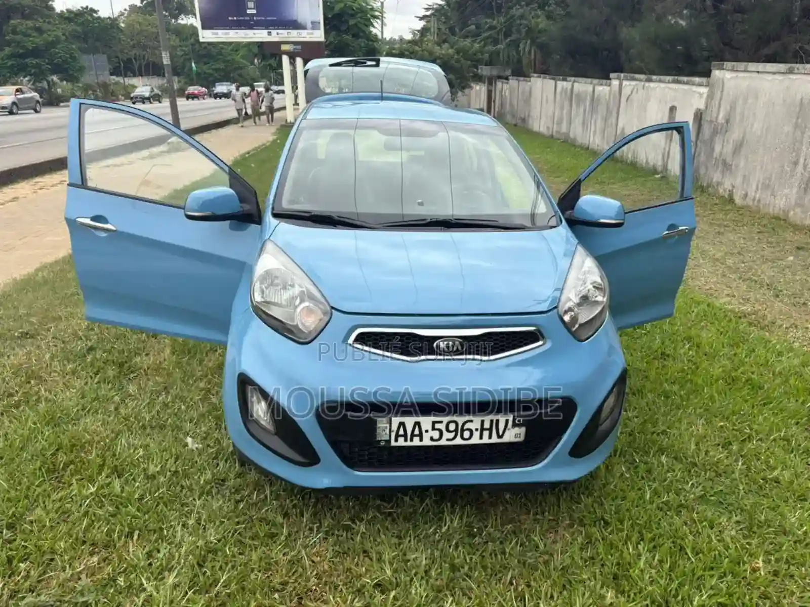 Kia Morning 2020 Bleu - Vue 11