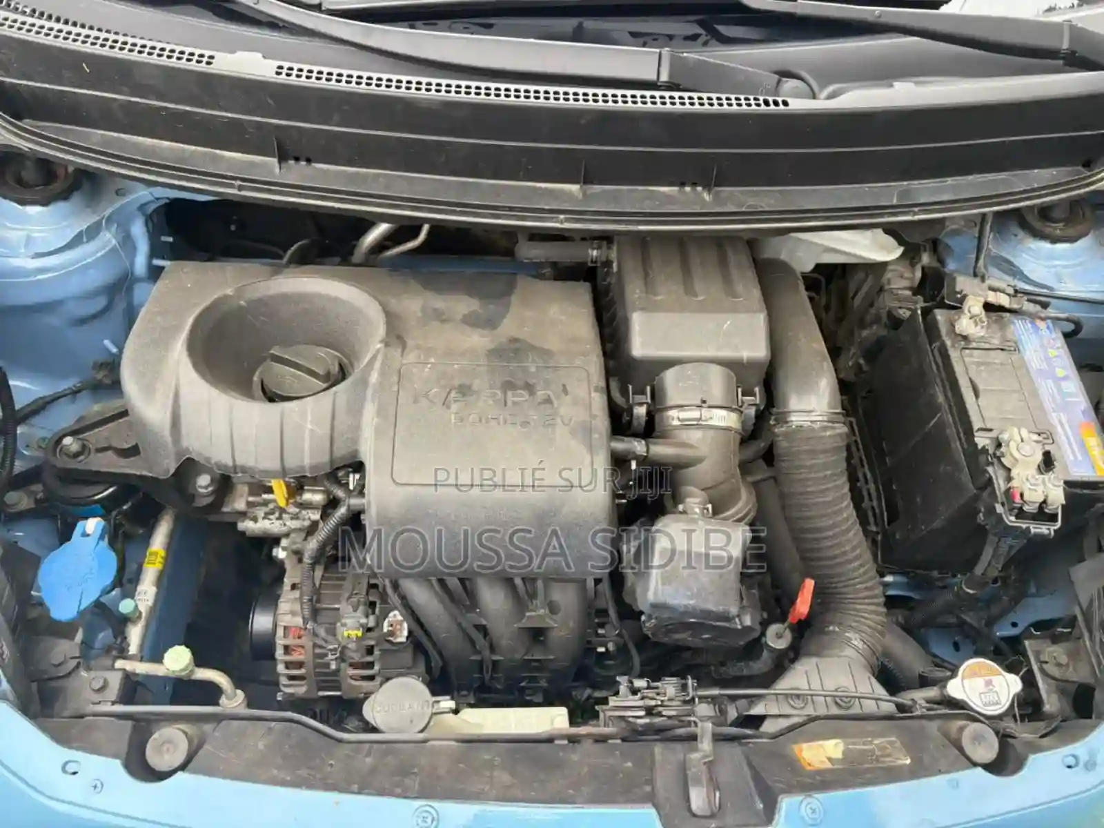 Kia Morning 2020 Bleu - Vue 2