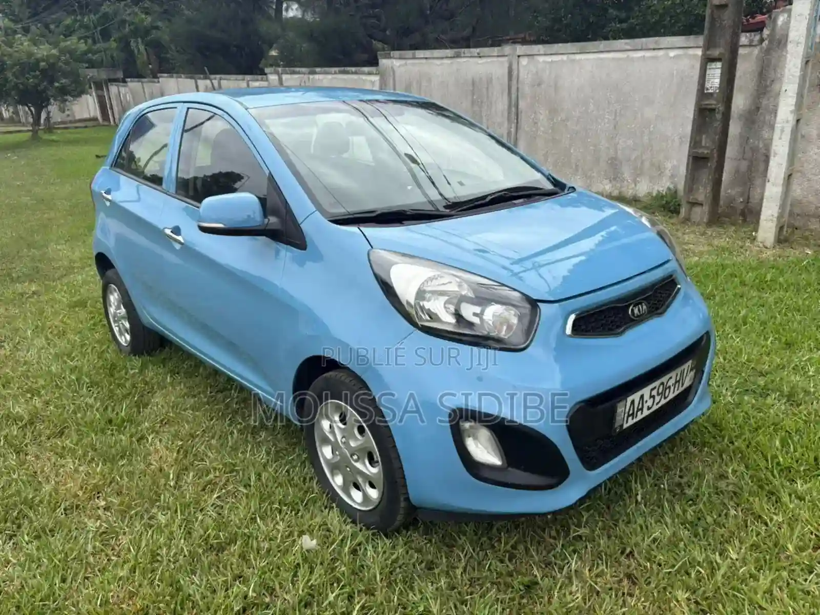 Kia Morning 2020 Bleu - Vue 3