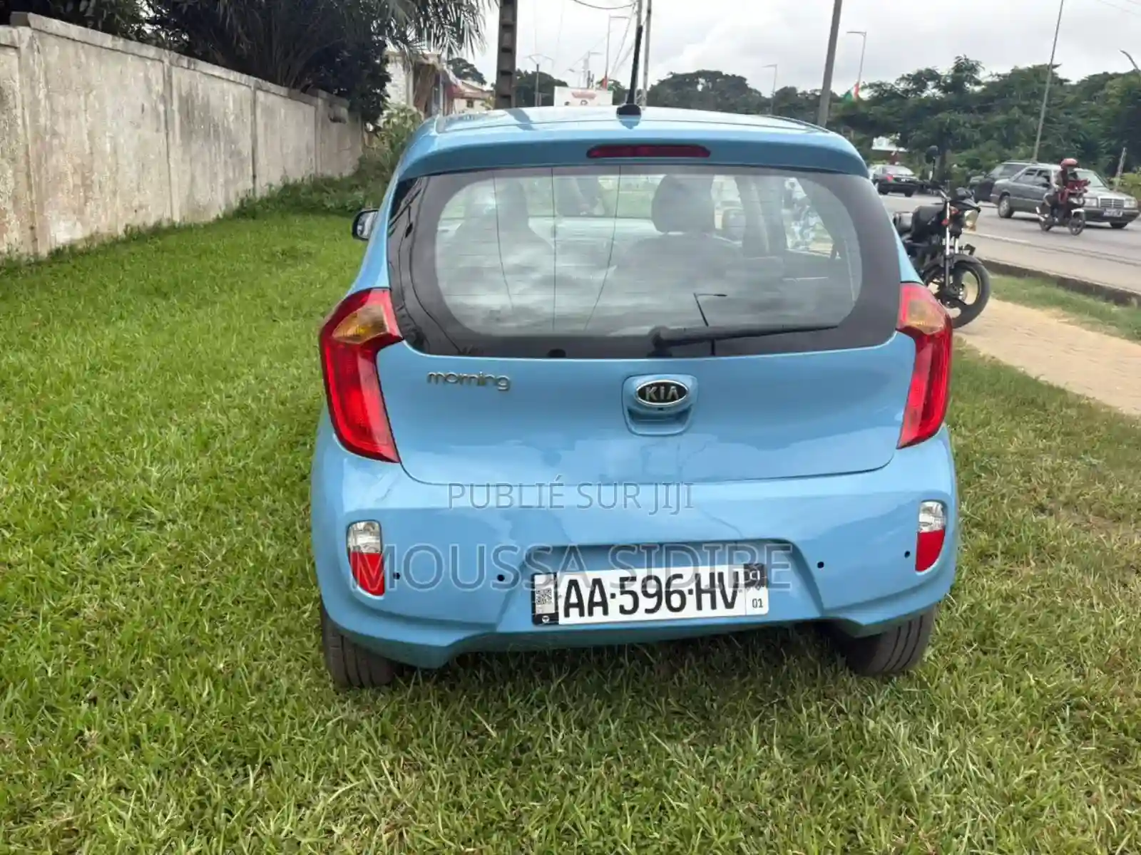 Kia Morning 2020 Bleu - Vue 8