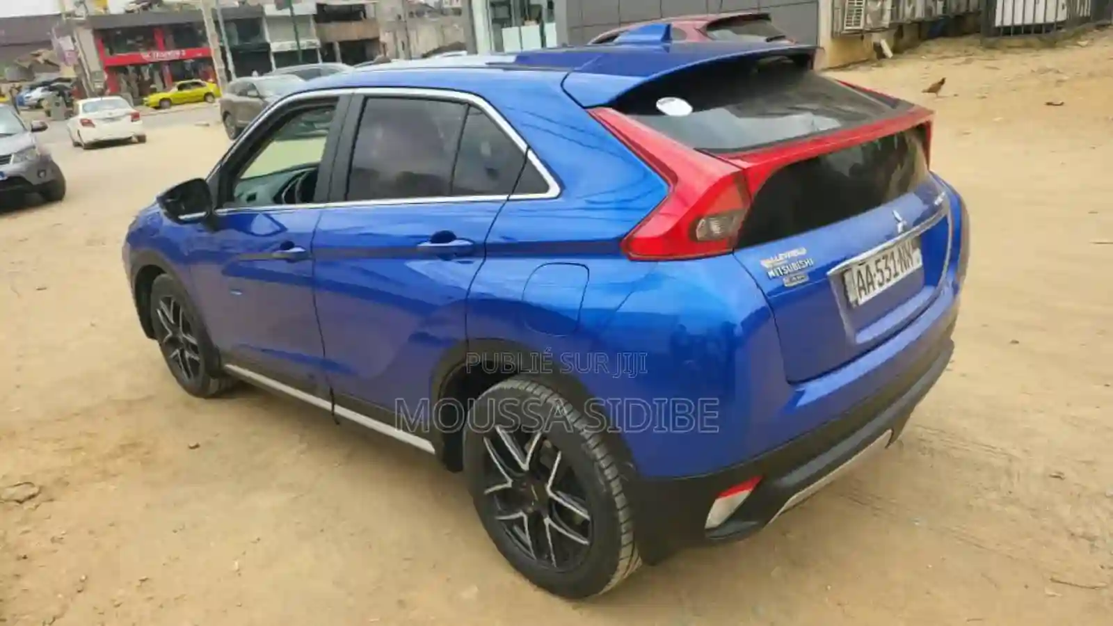 Mitsubishi Eclipse Cross 2019 Bleu - Vue 3