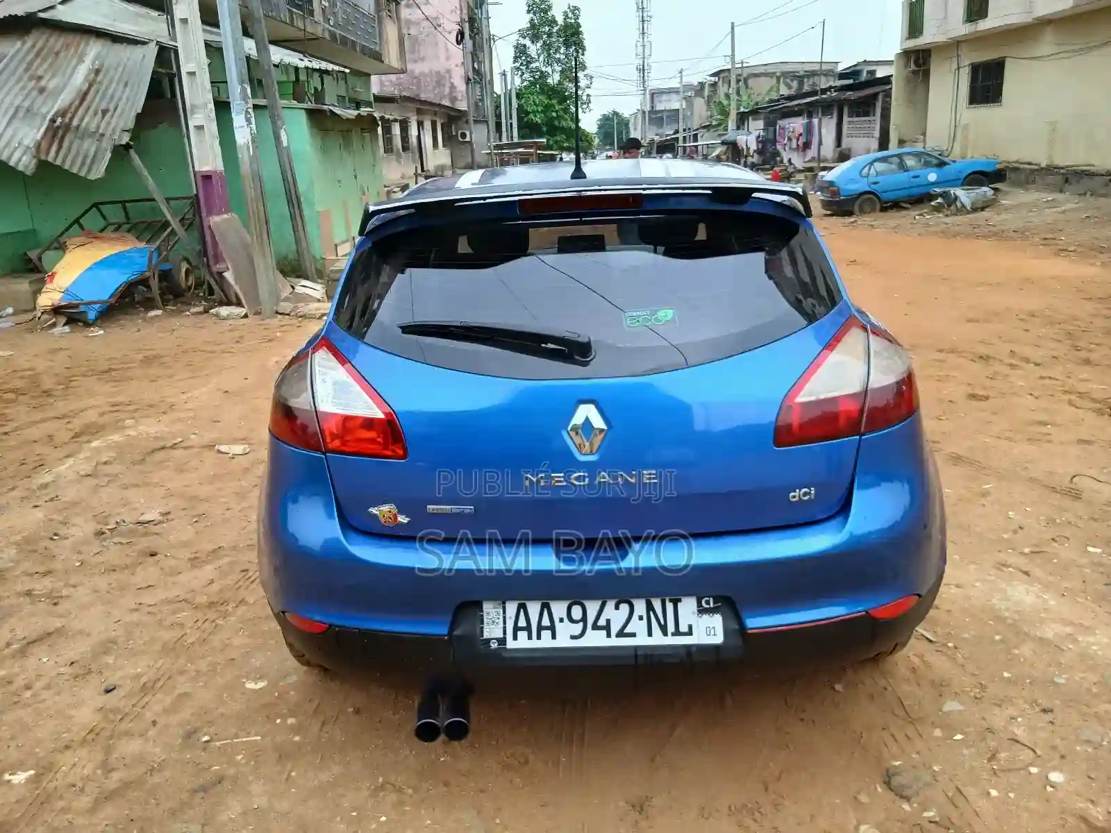 Renault Megane 2012 Bleu - Vue 8