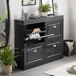 Armoire À Chaussures Avec 4 Abattants