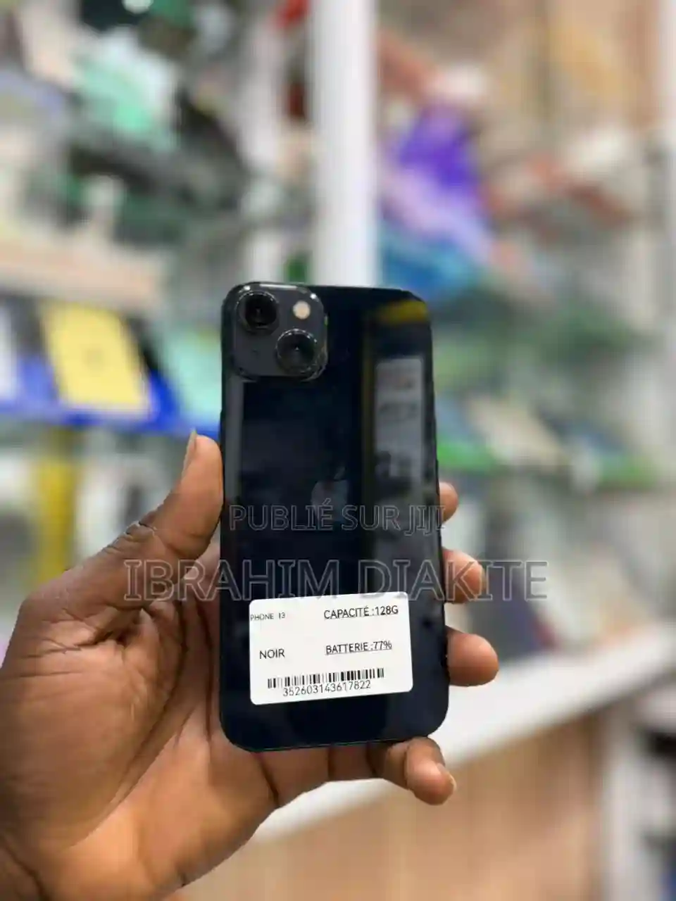 Apple Iphone 13 128 GB Black - Vue 3